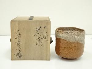JAPANESE TEA CEREMONY / OHI WARE TEA BOWL CHAWAN BY CHORAKU OHI 